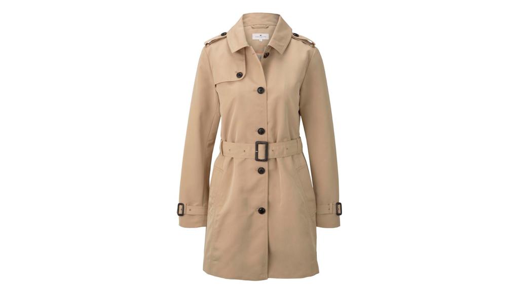Klassischer Trenchcoat von Tom Tailor.