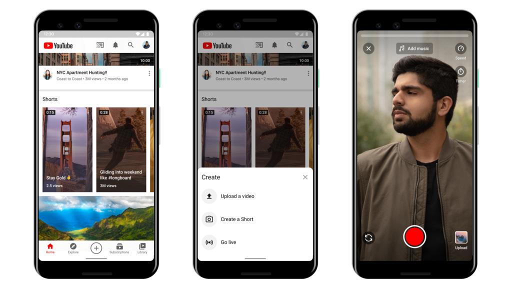 So sieht YouTube Shorts aus.