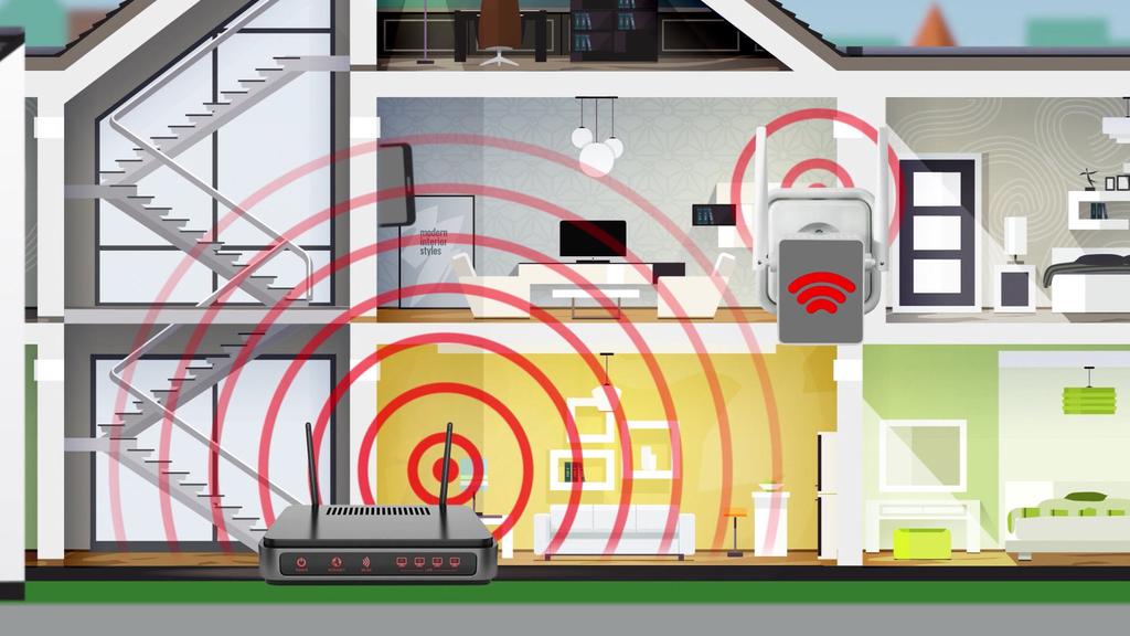 Funktionsweise WLAN-Repeater