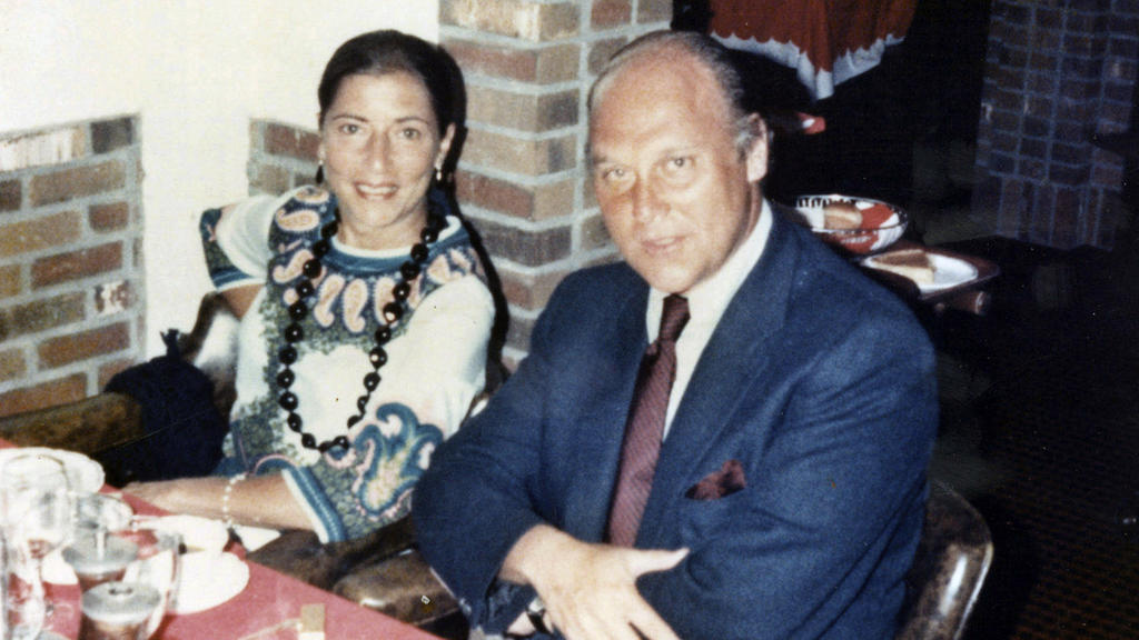 This image provided by the Supreme Court shows Ruth Bader Ginsburg and her husband Martin. (Collection of the Supreme Court of the United States via AP)