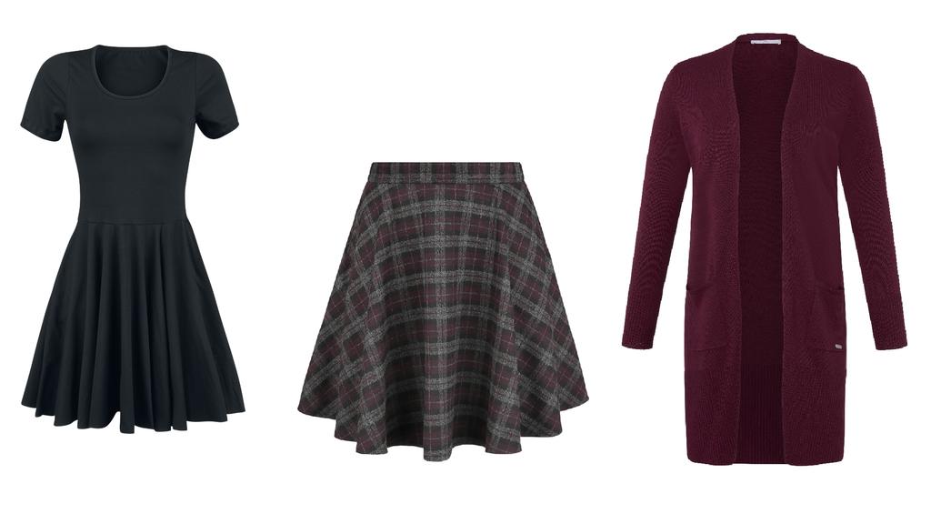 Schöne Kleidung für modernen Grunge-Look