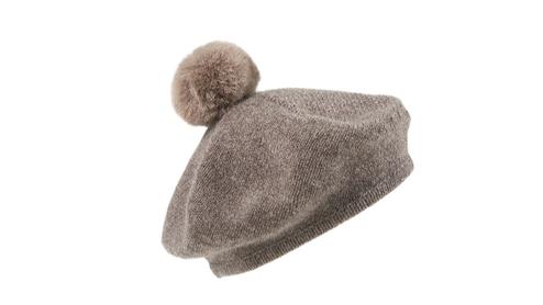 Trend-Mütze Barett für Damen.