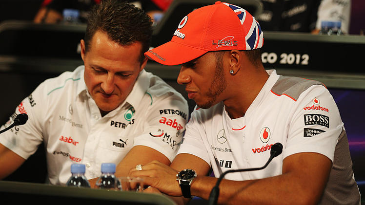 Lewis Hamilton verrät: Michael Schumacher pinkelte nach ...