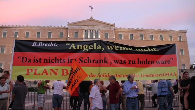 Merkel in Athen, Euro-Zone, Griechenlnad