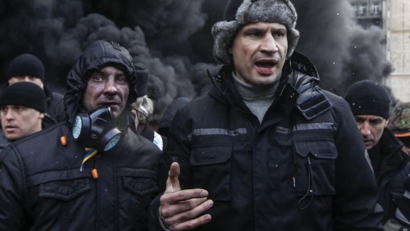 Ukarine Machtkampf Klitschko Janukowitsch