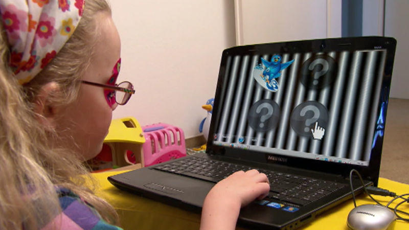 Computerspiele gegen Sehschwäche bei Kindern