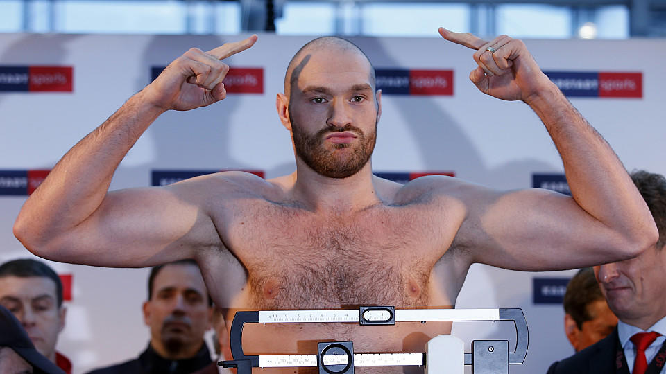 Wampe Weg Tyson Fury Hat Kampfgewicht Fur Klitschko Revanche Erreicht