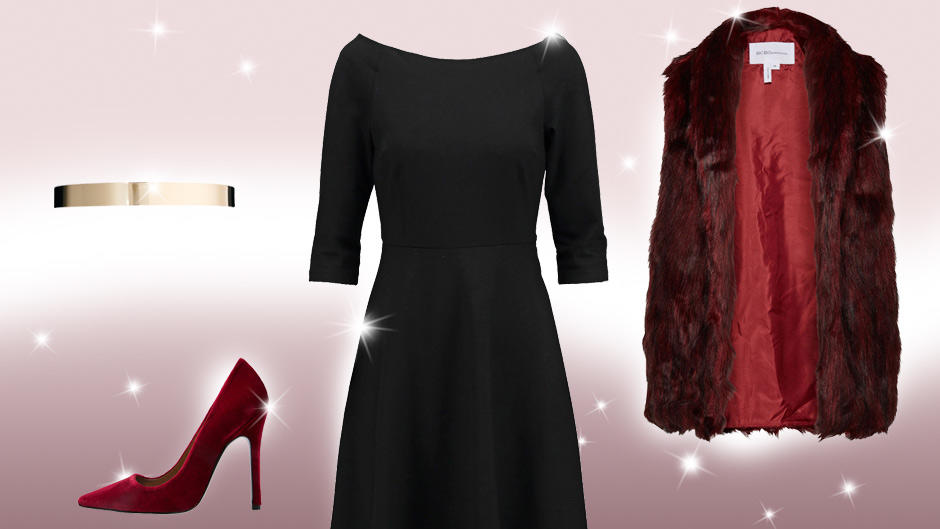 Schwarzes Kleid Kombinieren Ein Kleid Drei Looks