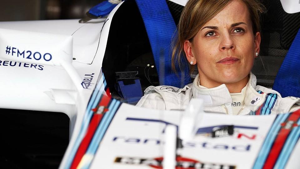 Susie Wolff (GBR) Williams FW36 Development Driver.03.07.2014. Formula 1 World Championship, Rd 9, British Grand Prix, Silverstone, England, Preparation Day.- www.xpbimages.com, EMail: requests@xpbimages.com - copy of publication required for printed