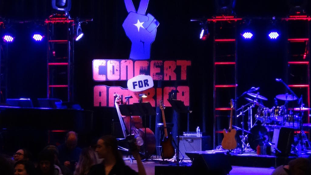 Stars performed for free at the Concert for America presented by Seth Rudetsky & James Wesley in association with Your Kids, Our Kids. The concert was held at Town Hall on W. 43rd St. in NYC and included: Chita Rivera, Sharon Gless, Bebe Neuwirth, Be