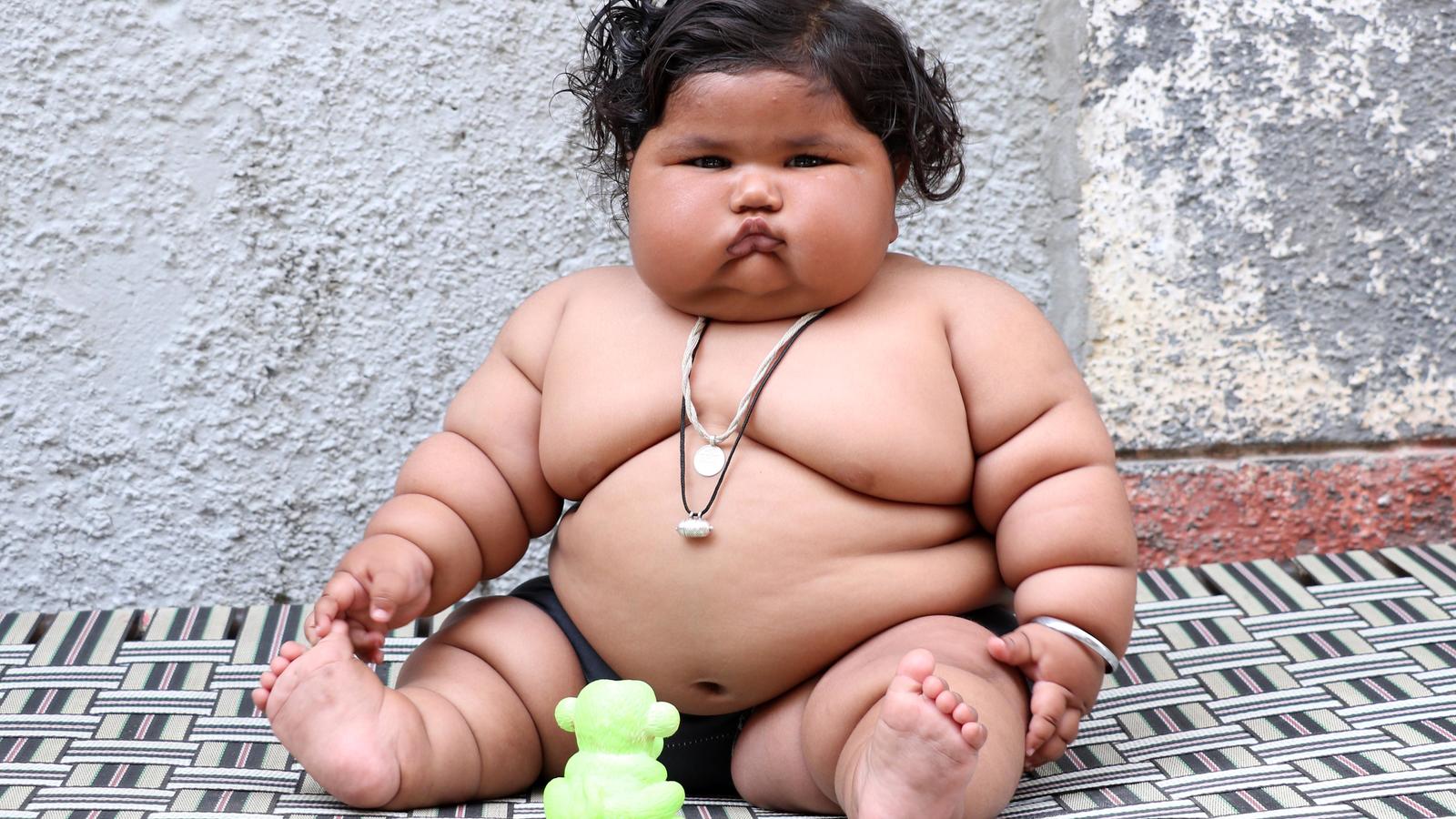 Das Dickste Baby Der Welt Kommt Aus Indien Chahat Wiegt Mit Acht Monaten Schon 19 Kilo