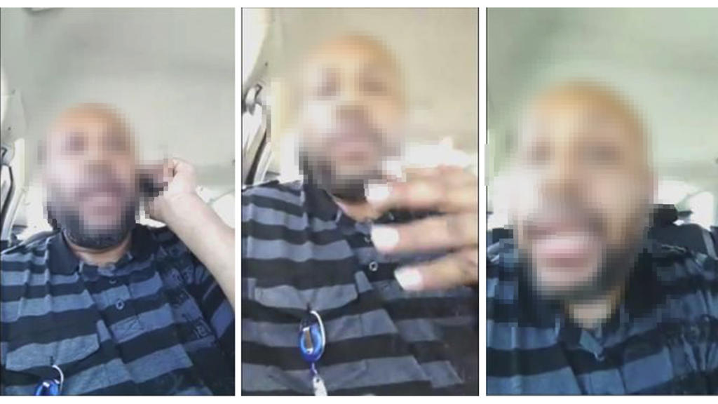 A man who identified himself as Stevie Steve is seen in a combination of stills from a video he broadcast of himself on Facebook in Cleveland, Ohio, U.S. April 16, 2017. Stevie Steve/Social Media/ Handout via REUTERS ATTENTION EDITORS - THIS IMAGE