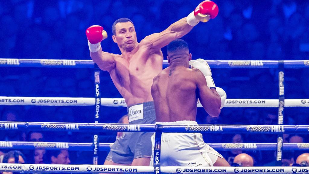 Anthony Joshua vs Wladimir Klitschko, Boxen, 29.04.17 London Copyright: xKOENIG/Eibner-Pressefotox EP_FKGAnthony Joshua vs Wladimir Klitschko boxing 29 04 17 London Copyright xKOENIG Eibner Pressefotox EP_fkg