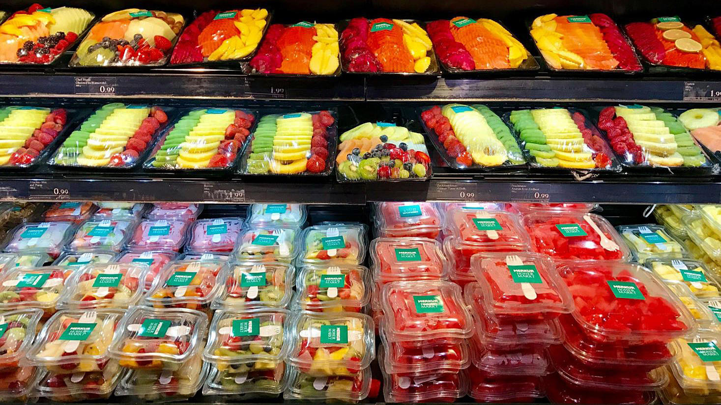Alles Fur Die Tonne Wirbel Um Ein Obst Regal Im Supermarkt