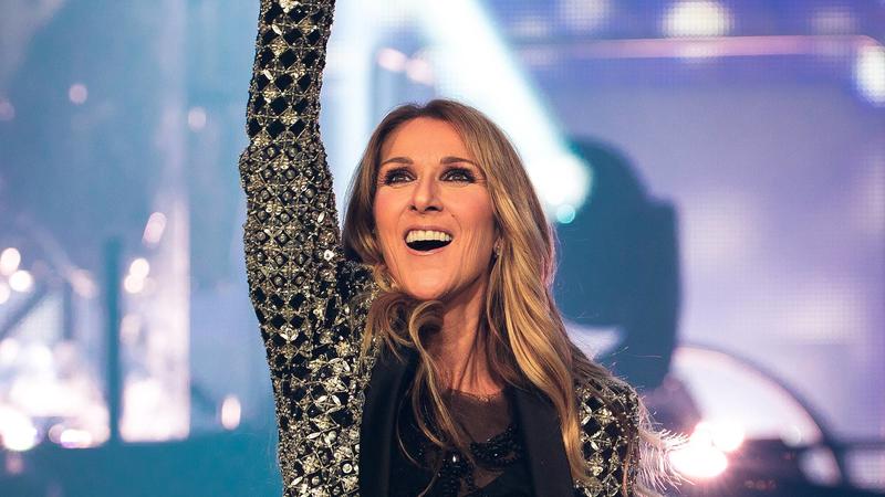 Celine Dion bei einem Auftritt 2017 in London