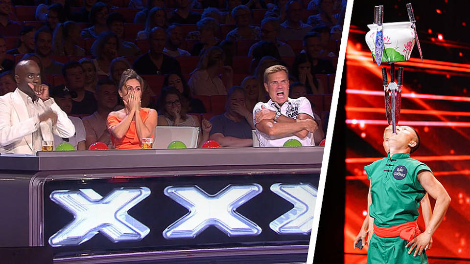 "Das Supertalent" 2017: Schwertschlucker Huynh Huy Cuong