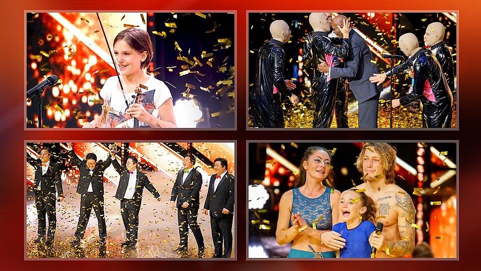 Die Finalisten freuen sich auf das große Supertalent-Finale.