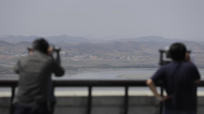 Ausblick nach Nordkorea
