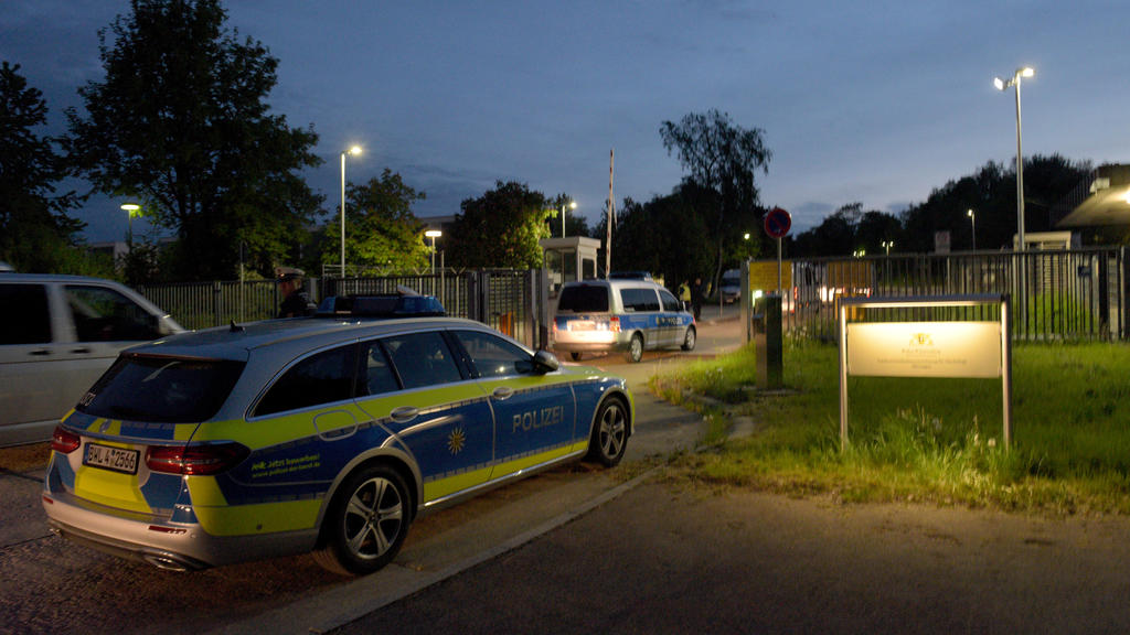 Polizeieinsatz in der Asylunterkunft in Ellwangen