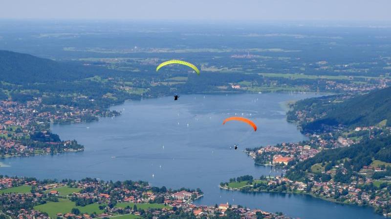 Blick auf den Tegernsee