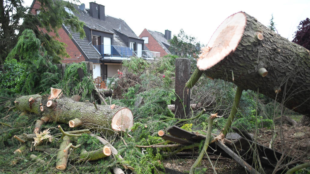 Tornado über Viersen