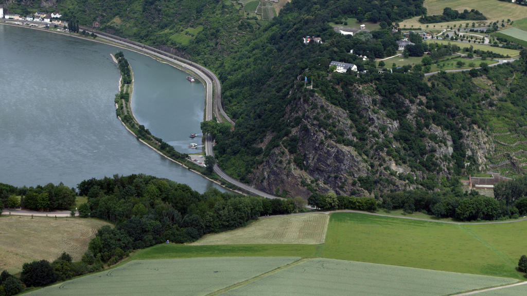 Loreleyfelsen bei St. Goar (Rheinland-Pfalz)