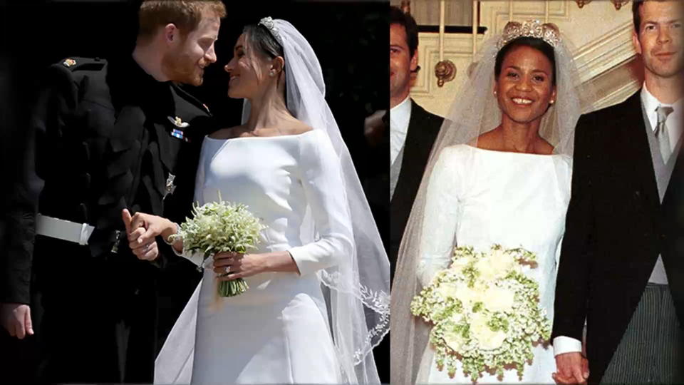 Meghan Markle 1. Hochzeitskleid / Meghan Markle to Oprah ...