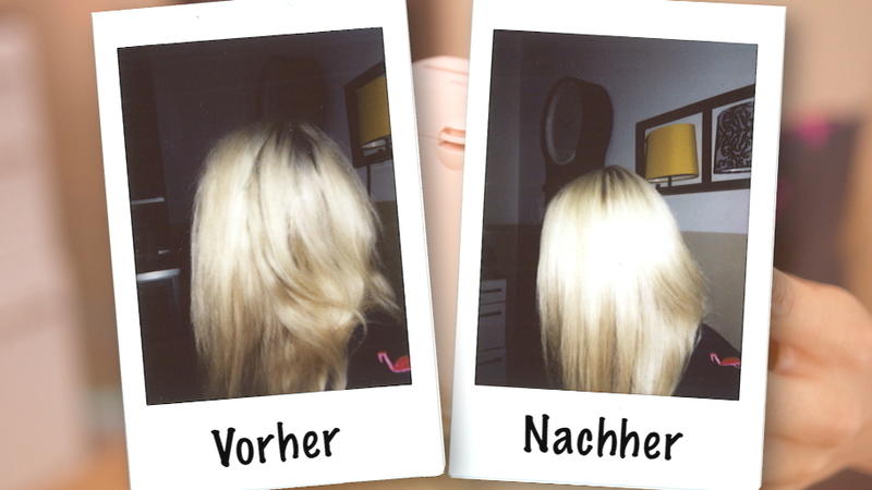 Kaputte Haare Durch Blondieren