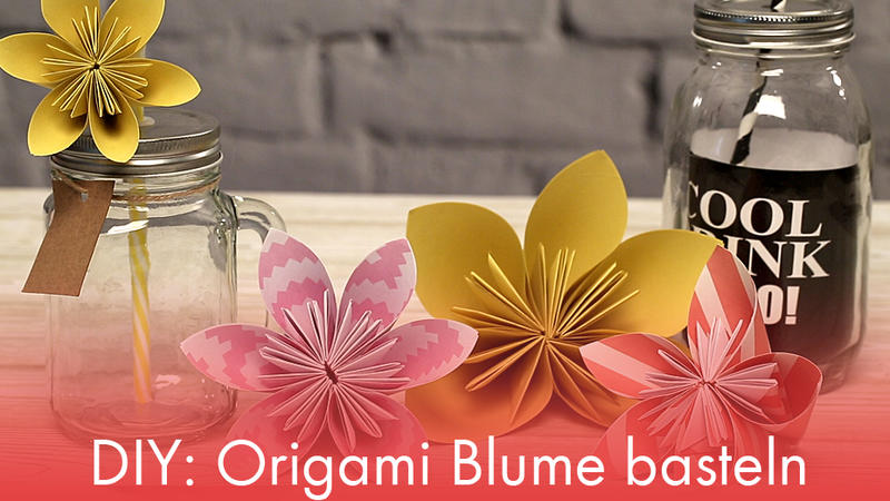 Diy Origami Blume