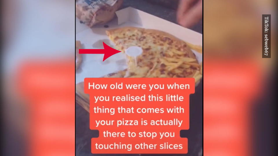 Genialer Pizza-Trick: Kaum einer weiß, dass das Plastikteil im