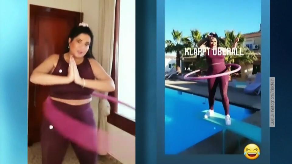 Zickenzoff bei Instagram Amira Pocher schießt gegen Iris Klein Video