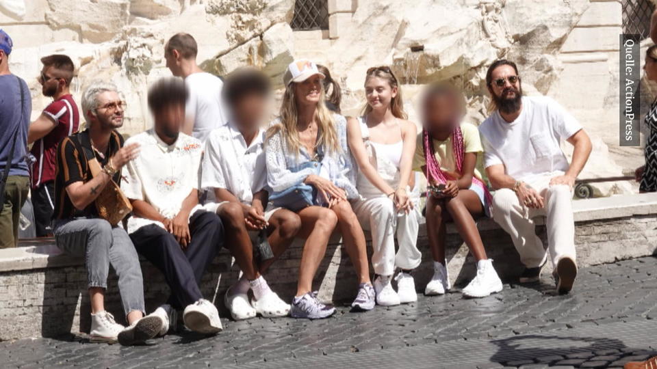 Zweiter Hochzeitstag Heidi Klum Und Tom Kaulitz Feiern Mit Der Familie In Italien