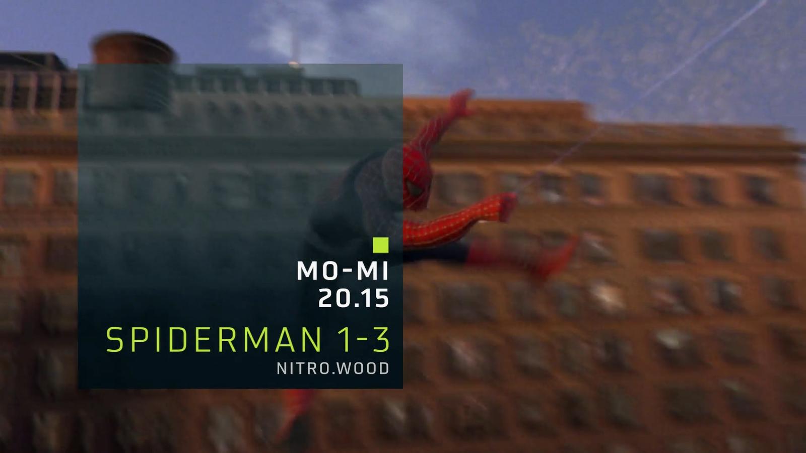 Spiderman 1-3