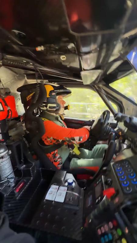 Marc Im Rallyewagen