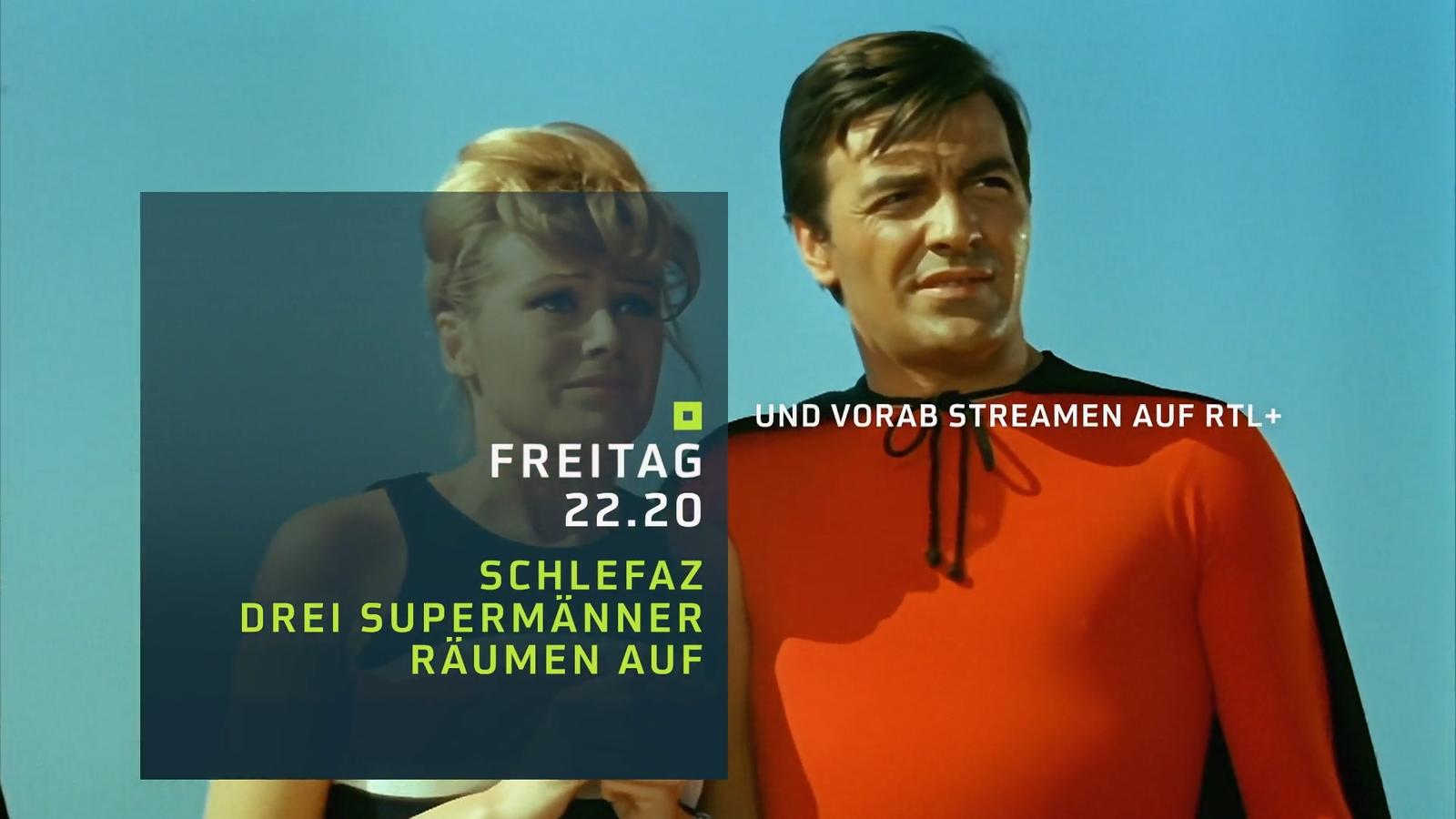 Schlefaz: Drei Supermänner räumen auf