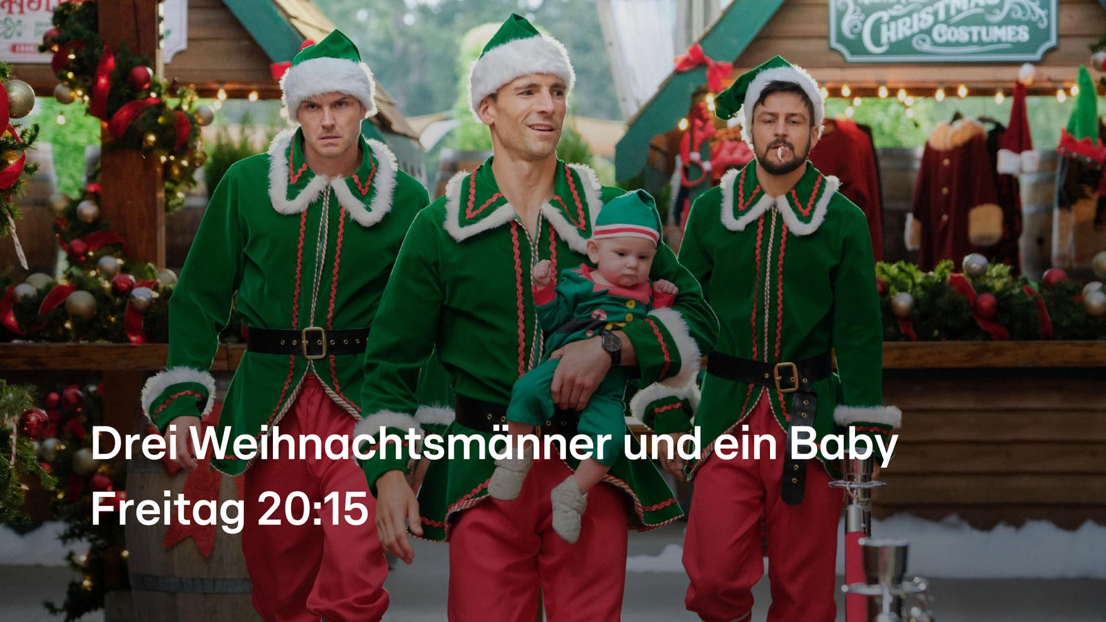 Inhalt Superrtl: Pt Super Movie: Drei WeihnachtsmÃ¤nner Und Ein Baby (Wdh) - Freitag 20:15