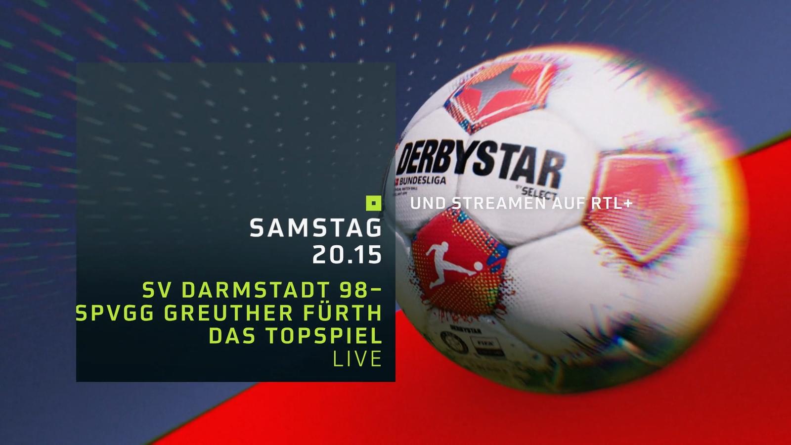 2. Bundesliga Topspiel: SV Darmstadt 98 - Spvgg Greuther Fürth