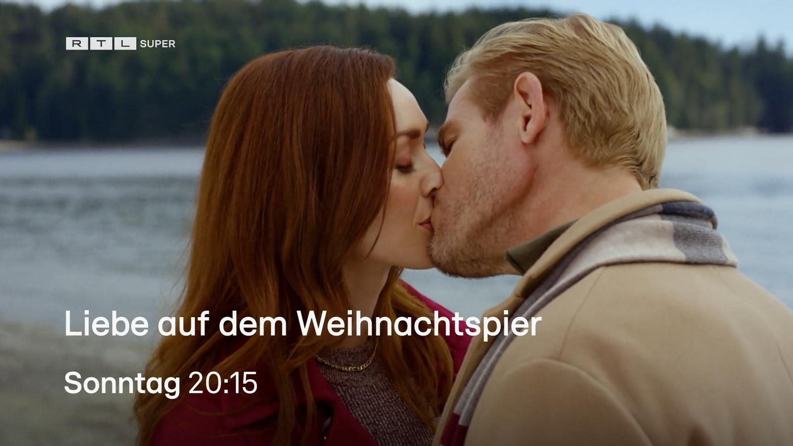 Liebe auf dem Weihnachtspier